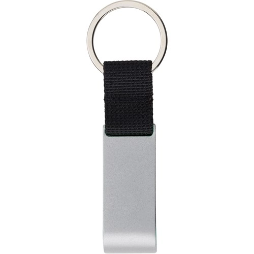 Metal bottle opener keyring