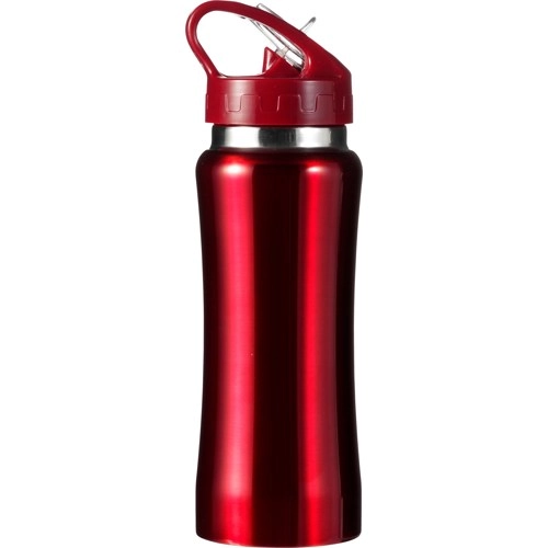 Stainless steel single walled drinking bottle (600ml)