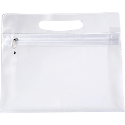 Frosted toiletry bag