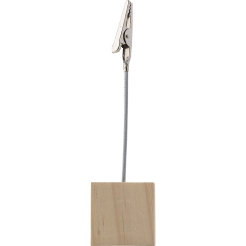 Wooden memo holder