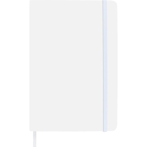 Notebook with blank pages (approx. A5)