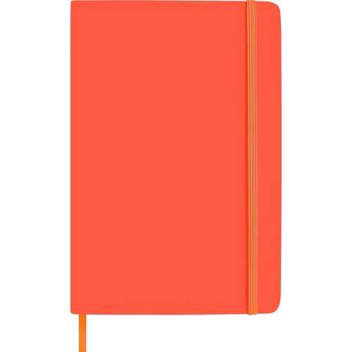 Notebook with blank pages (approx. A5)