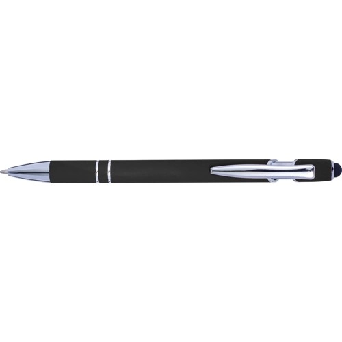 Ballpen with rubber finish