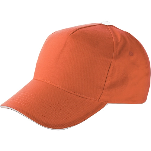 Cap with sandwich peak (embroidered)