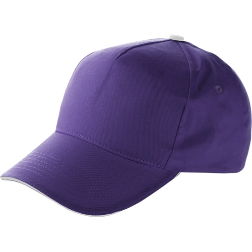 Cap with sandwich peak (embroidered)