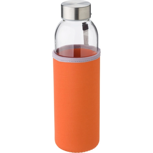 Glass drinking bottle (500ml) 