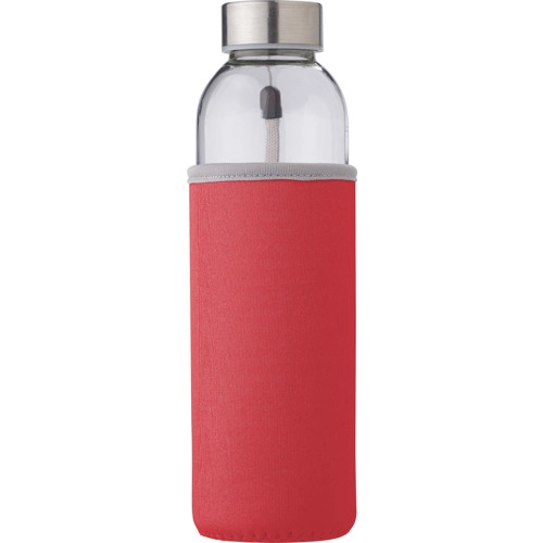 Glass drinking bottle (500ml) 