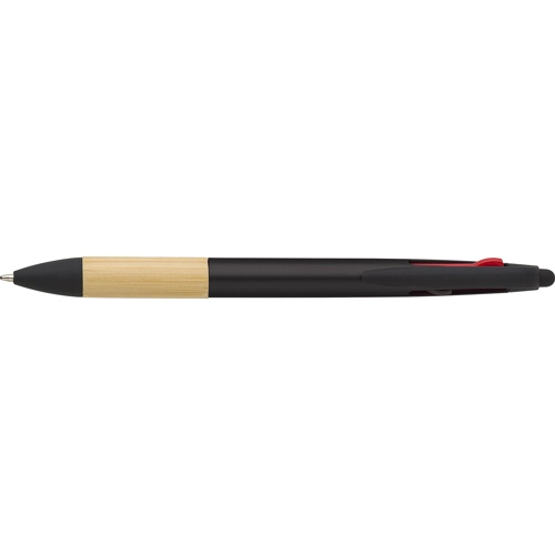 Bamboo ballpen (3 colour and stylus)