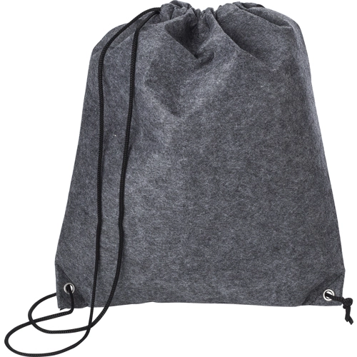 RPET felt drawstring bag