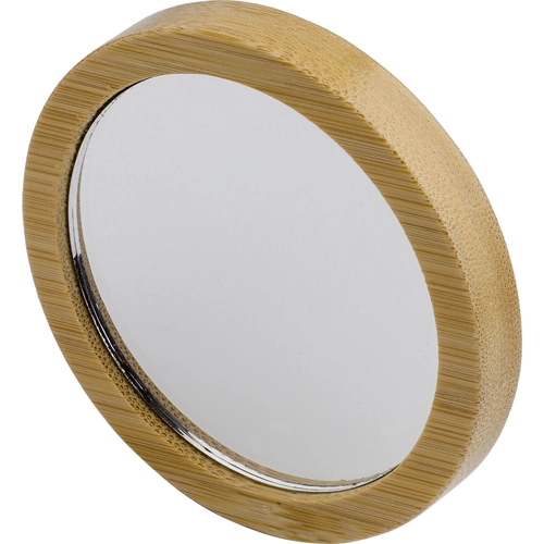 Bamboo pocket mirror