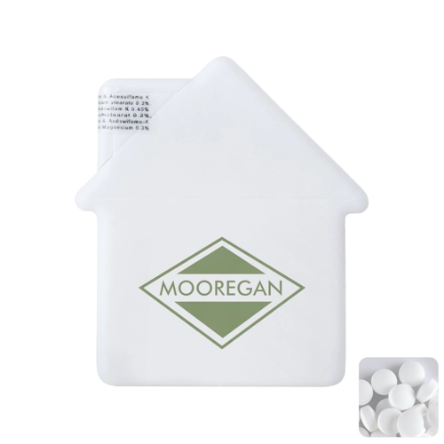 House mint card with sugar free mints