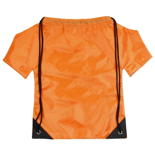 Nylon t-shirt drawstring bag
