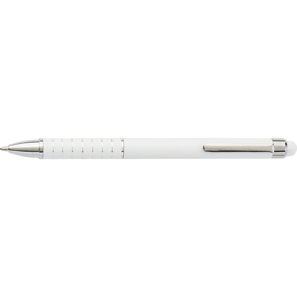 Aluminium ballpen with stylus