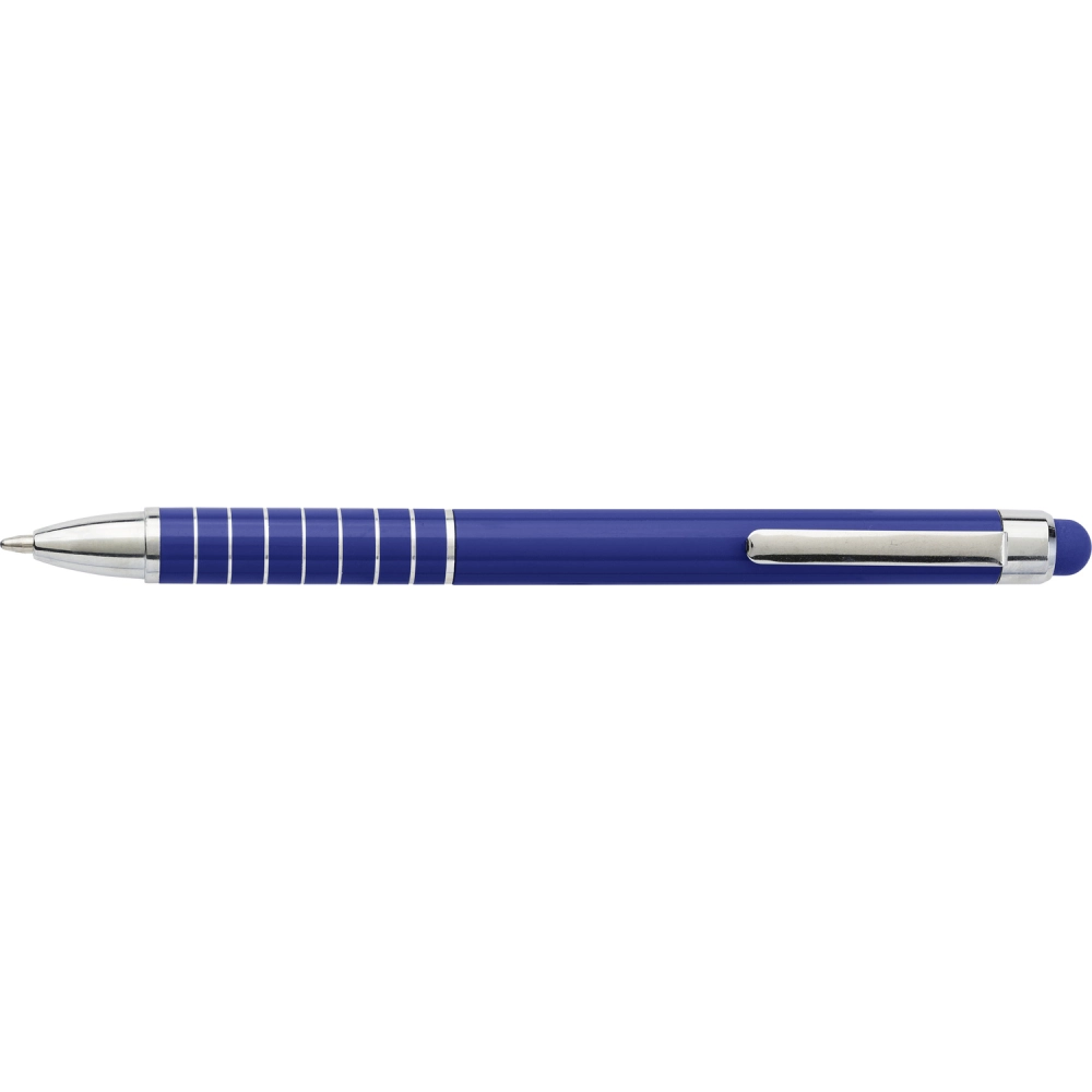 Aluminium ballpen with stylus