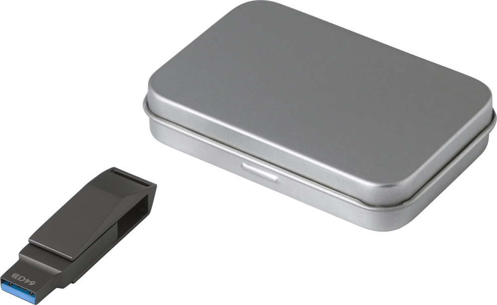 USB stick with metal case