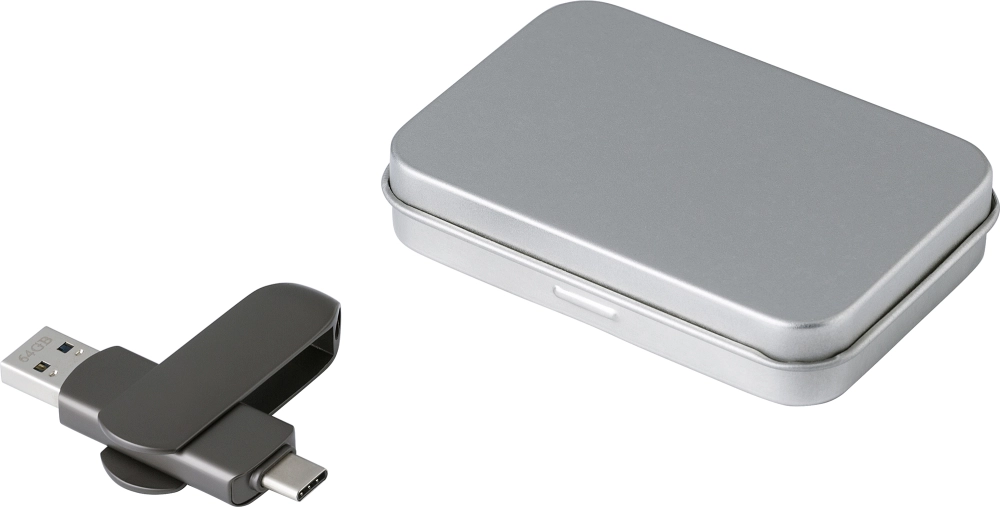 USB stick with metal case