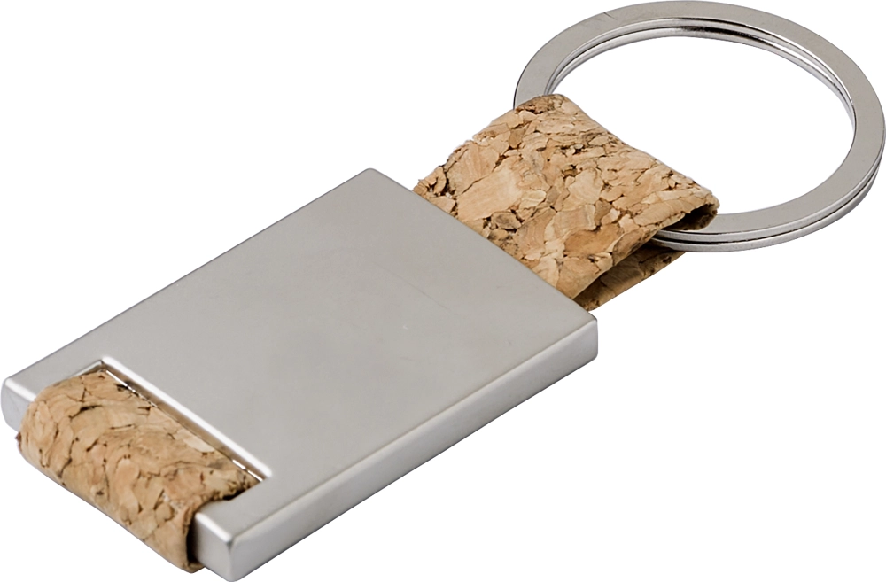 Cork keyring