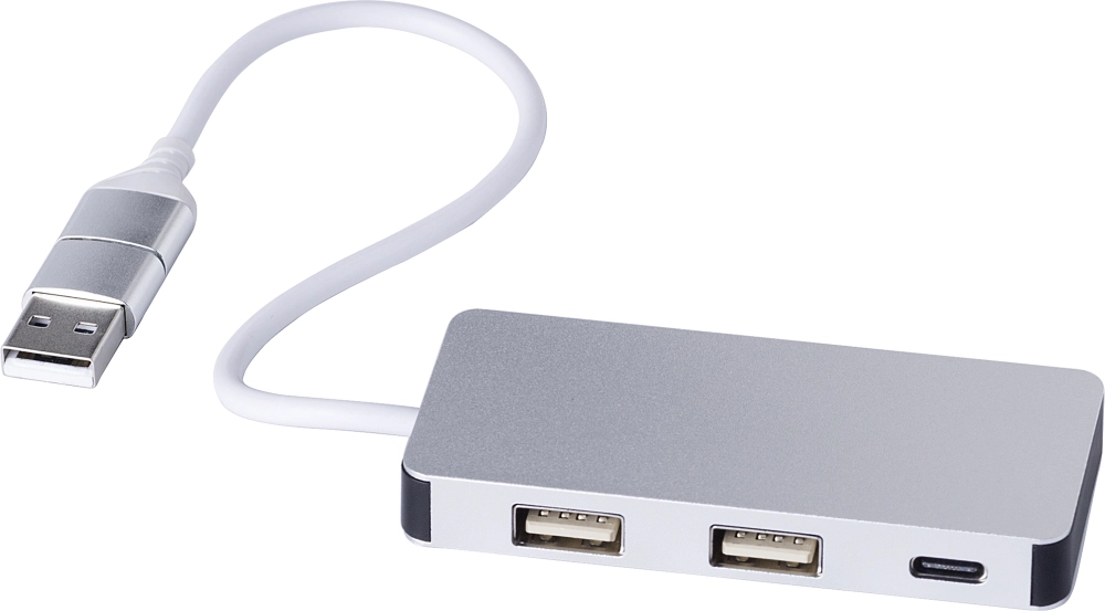 Recycled Aluminium USB Hub