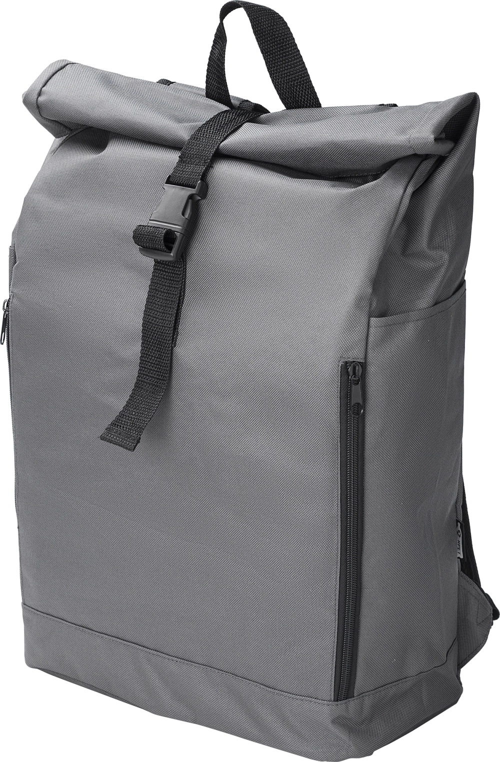 RPET roll top backpack