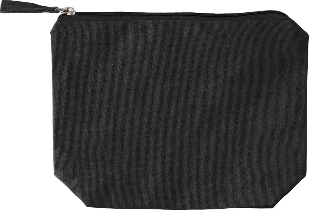 Recycled cotton cosmetic bag. (180gsm/5.31oz)