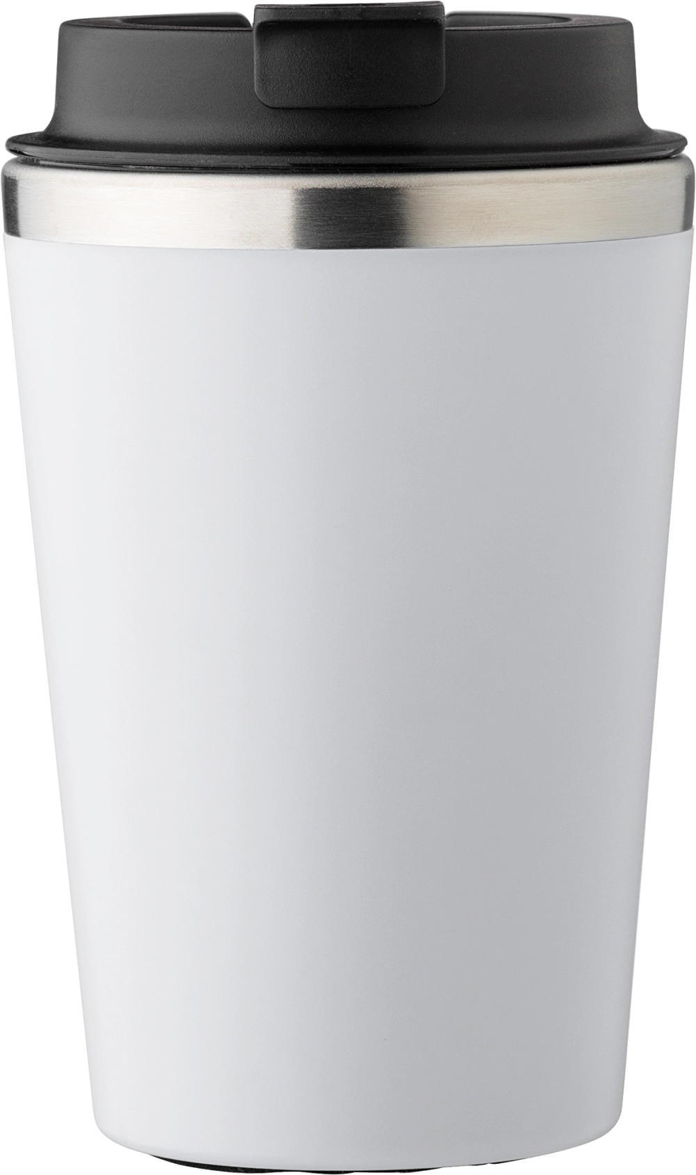 Stainless steel double walled travel mug (350ml)
