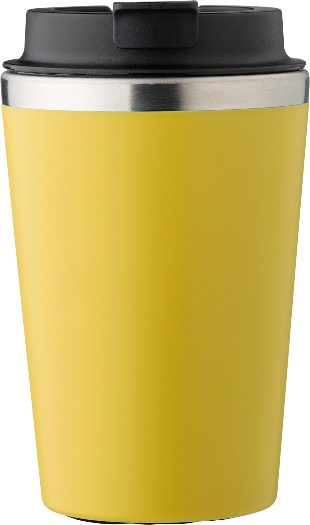 Stainless steel double walled travel mug (350ml)