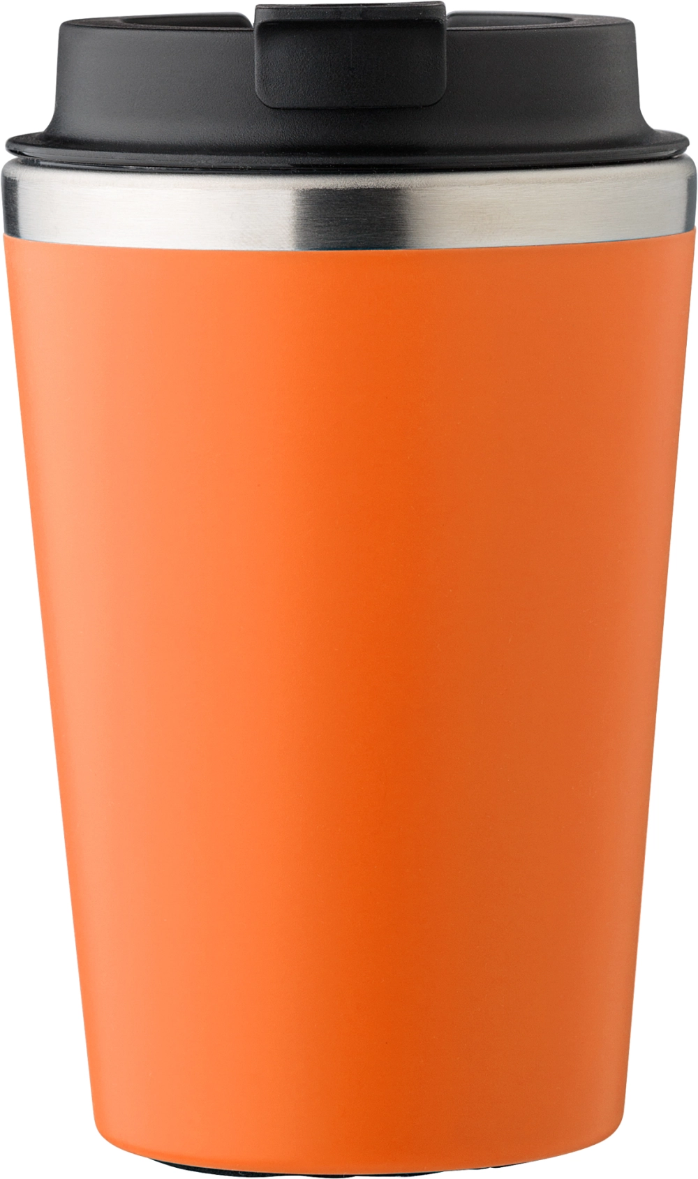 Stainless steel double walled travel mug (350ml)