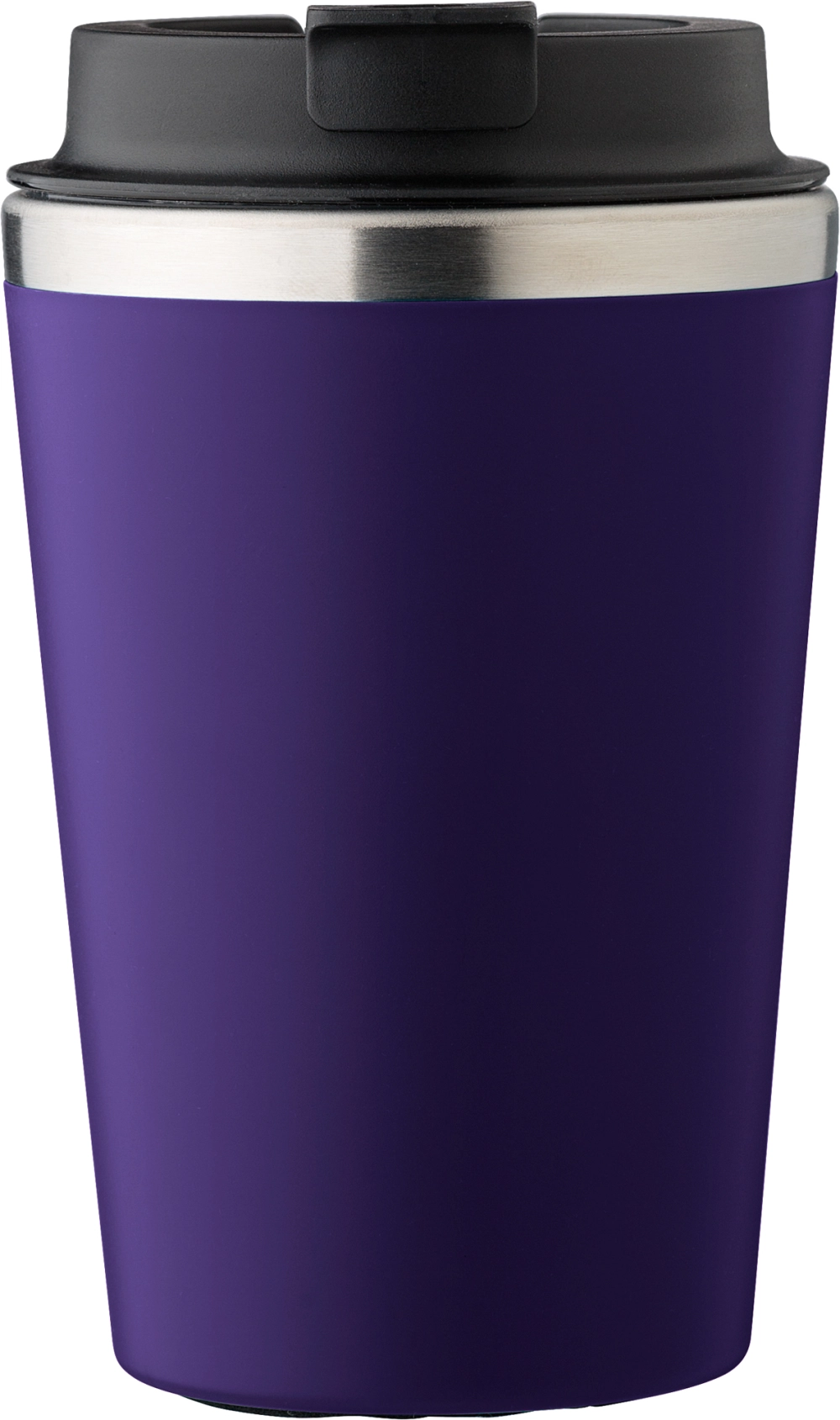 Stainless steel double walled travel mug (350ml)