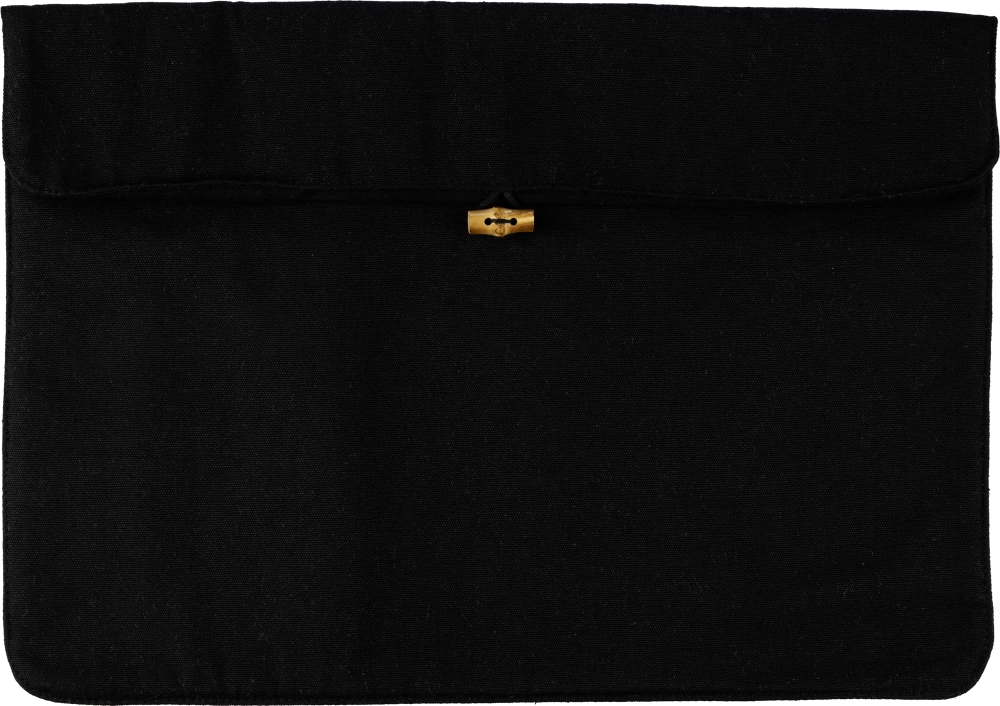 Cotton laptop pouch