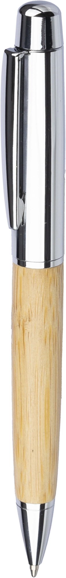 Stainless steel twist ballpen