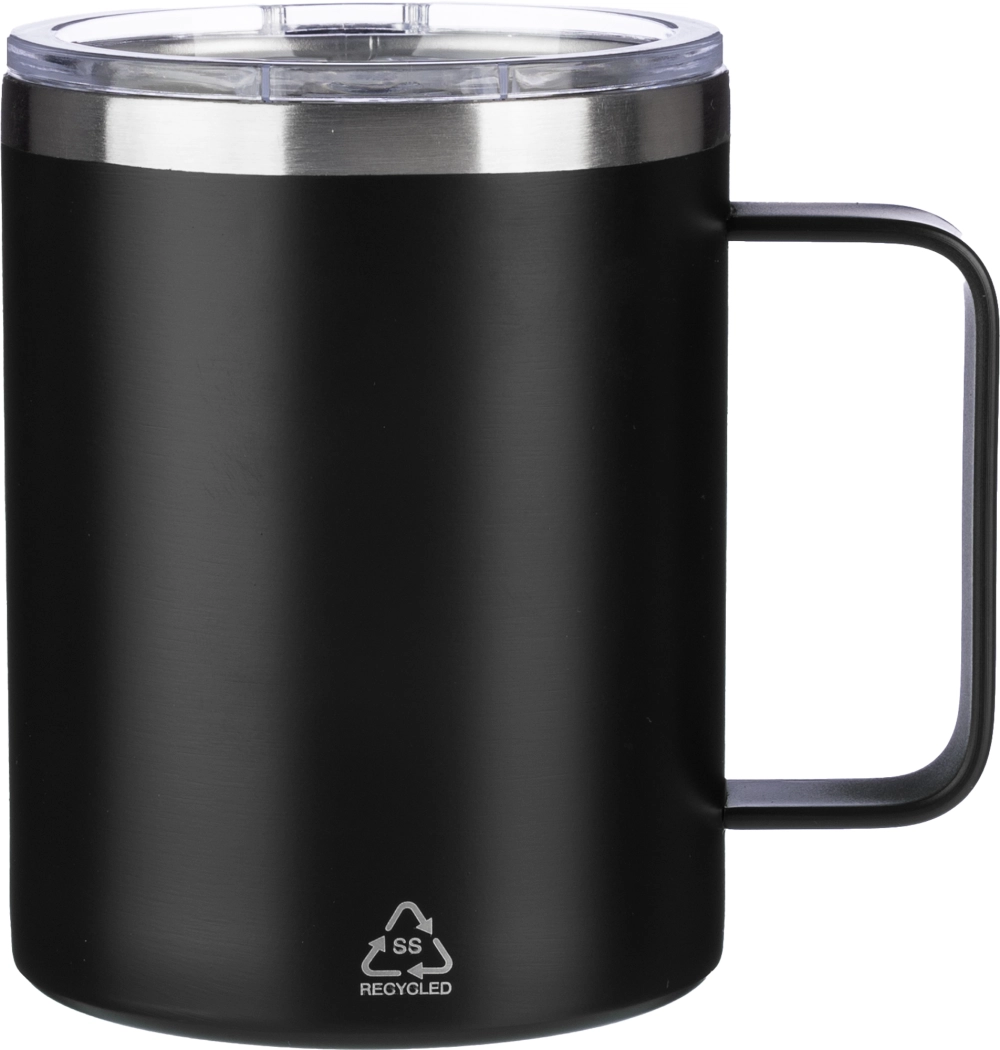 Recycled double walled travel mug (300 ml)