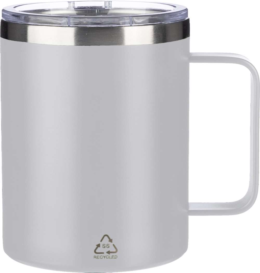 Recycled double walled travel mug (300 ml)
