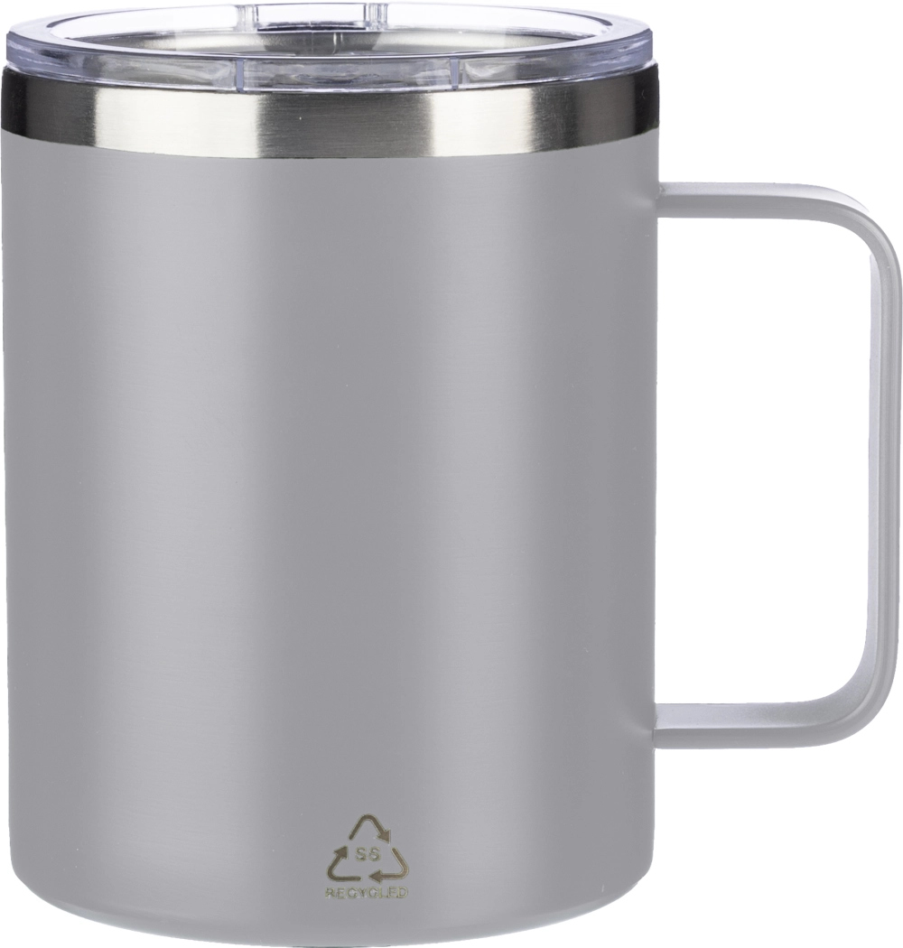 Recycled double walled travel mug (300 ml)