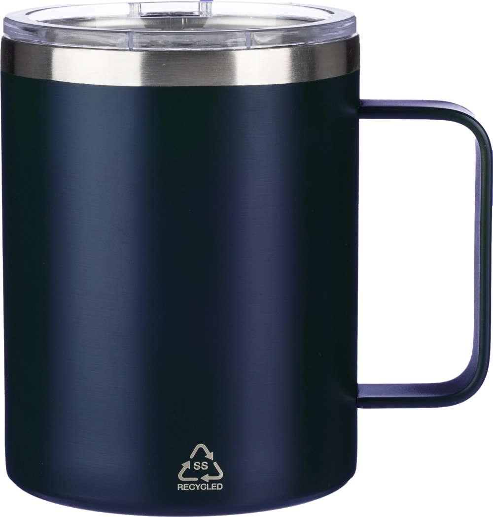 Recycled double walled travel mug (300 ml)