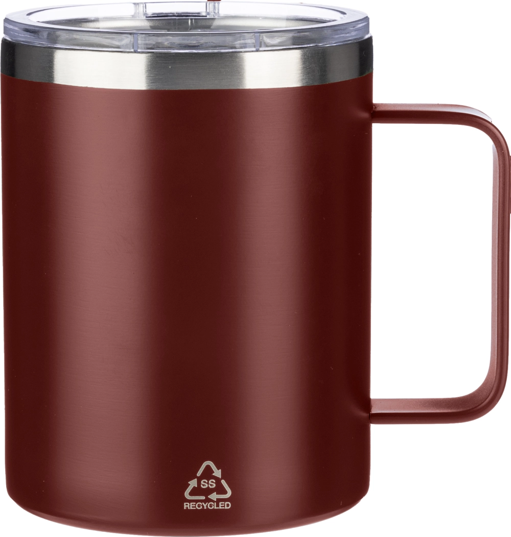 Recycled double walled travel mug (300 ml)