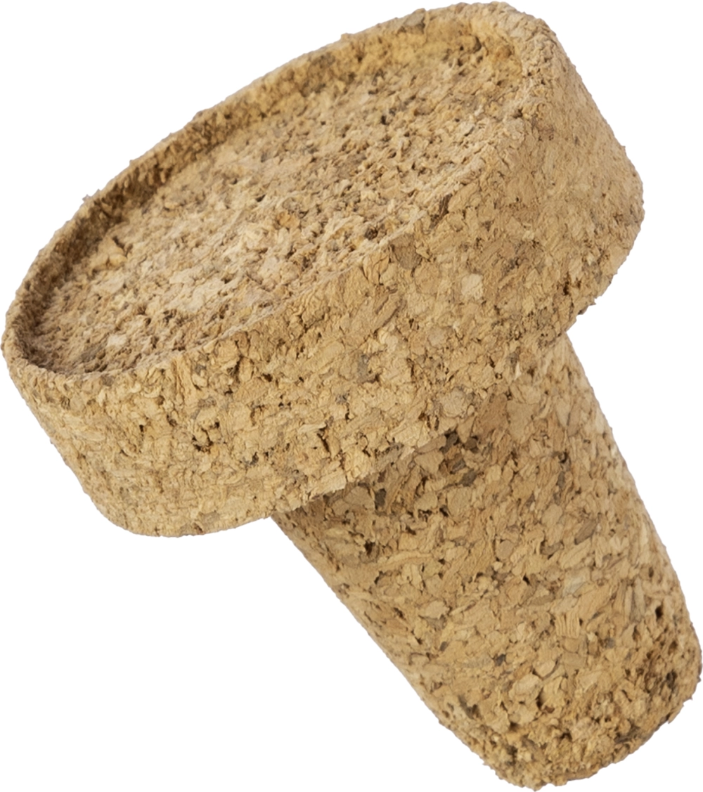 Cork bottle stop