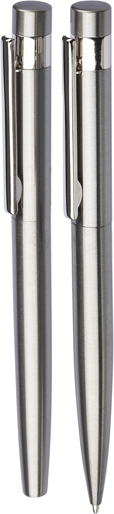 Recycled stainless steel pen set (2pc)