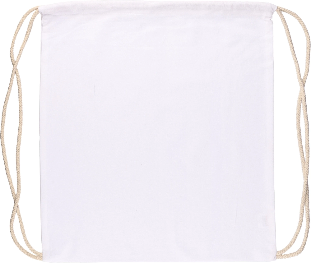 OEKO-TEX® cotton drawstring bag (140gsm/4.13oz)
