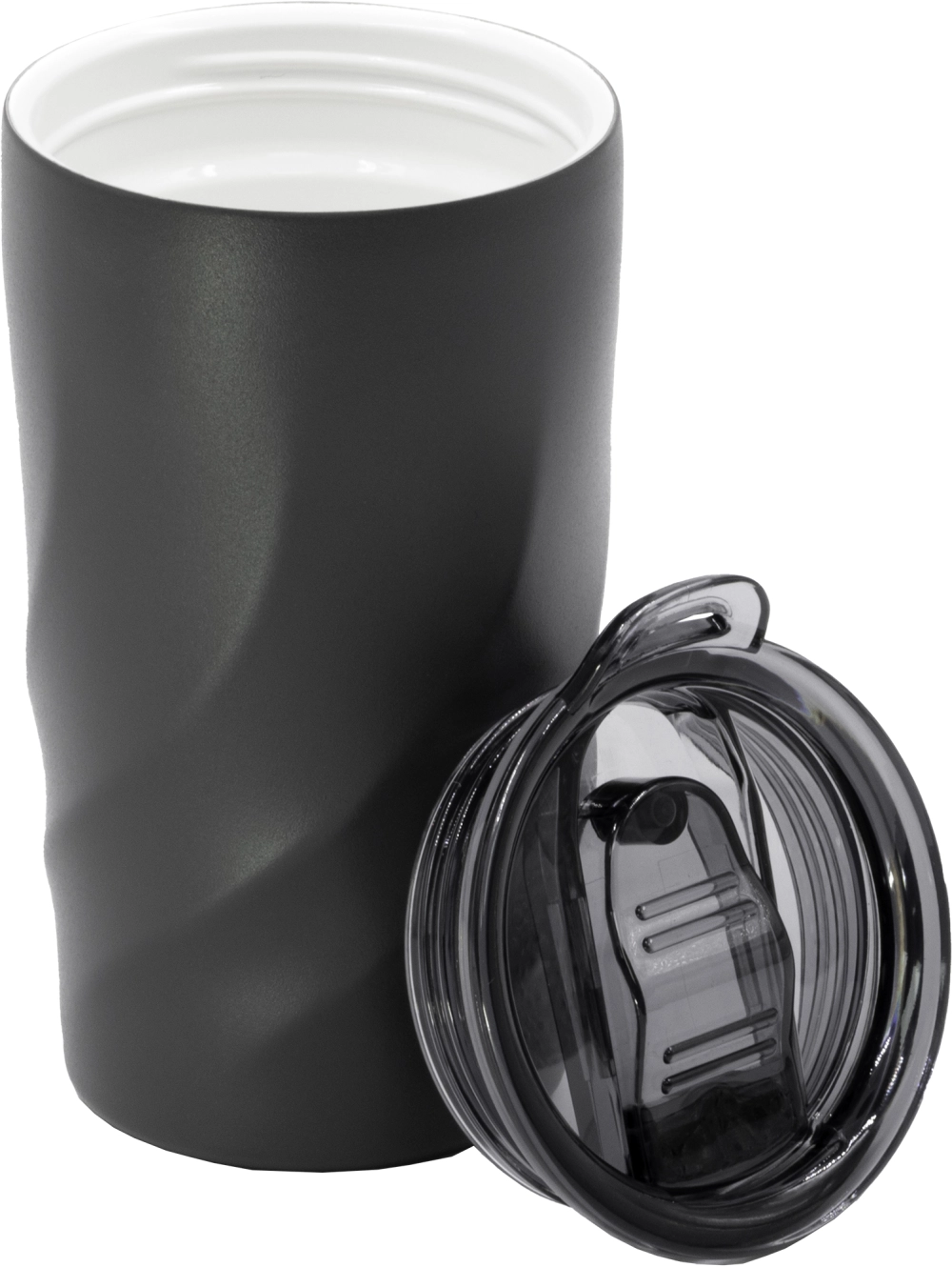BrandCharger recycled ceramic coated travel mug (400ml)