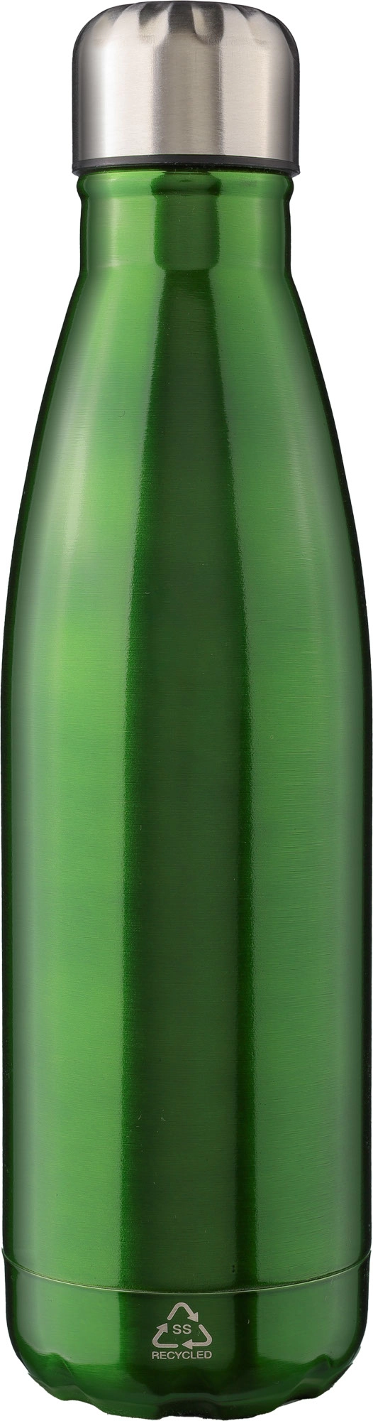 Recycled stainless steel single walled bottle (650ml)