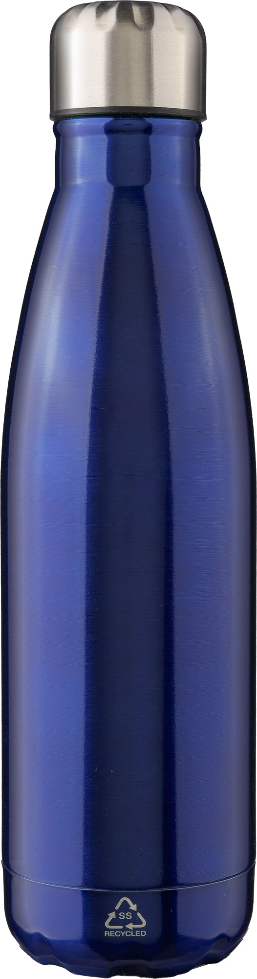 Recycled stainless steel single walled bottle (650ml)