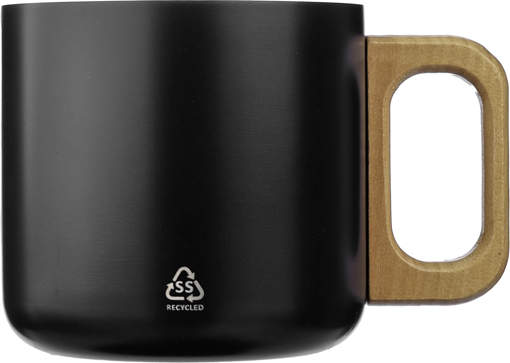 Recycled double walled mug (400ml)