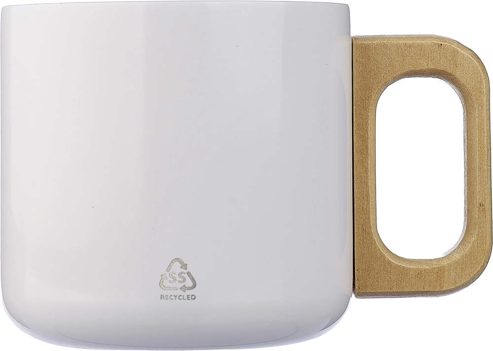 Recycled double walled mug (400ml)