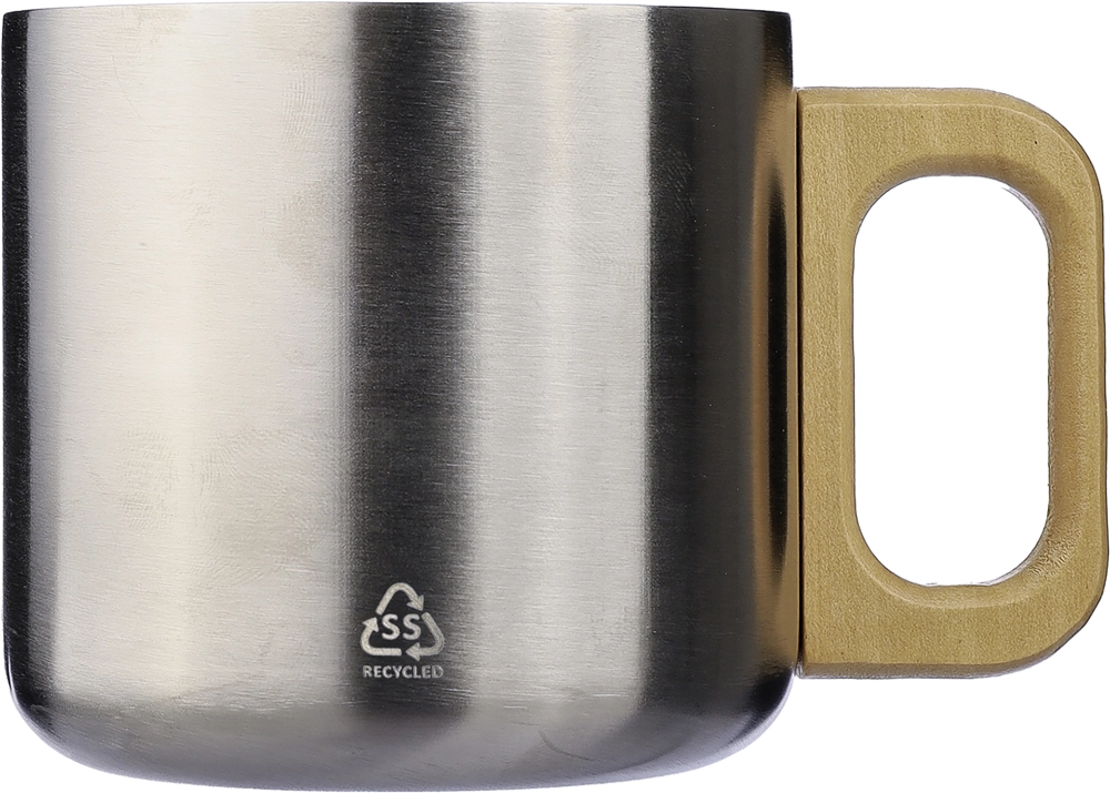 Recycled double walled mug (400ml)