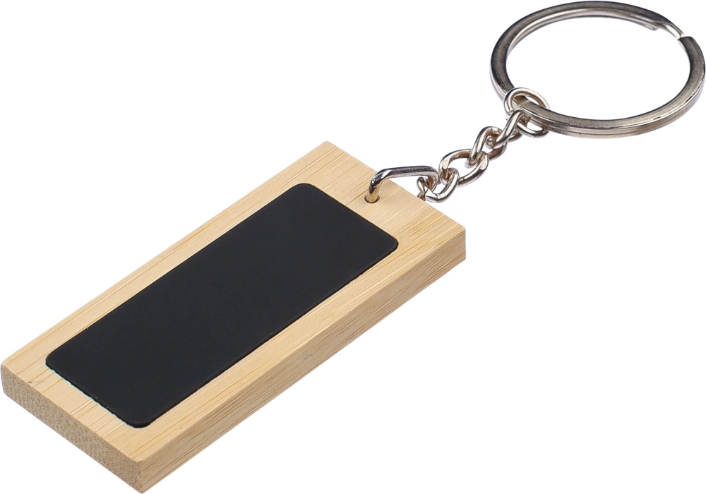 Bamboo keyring