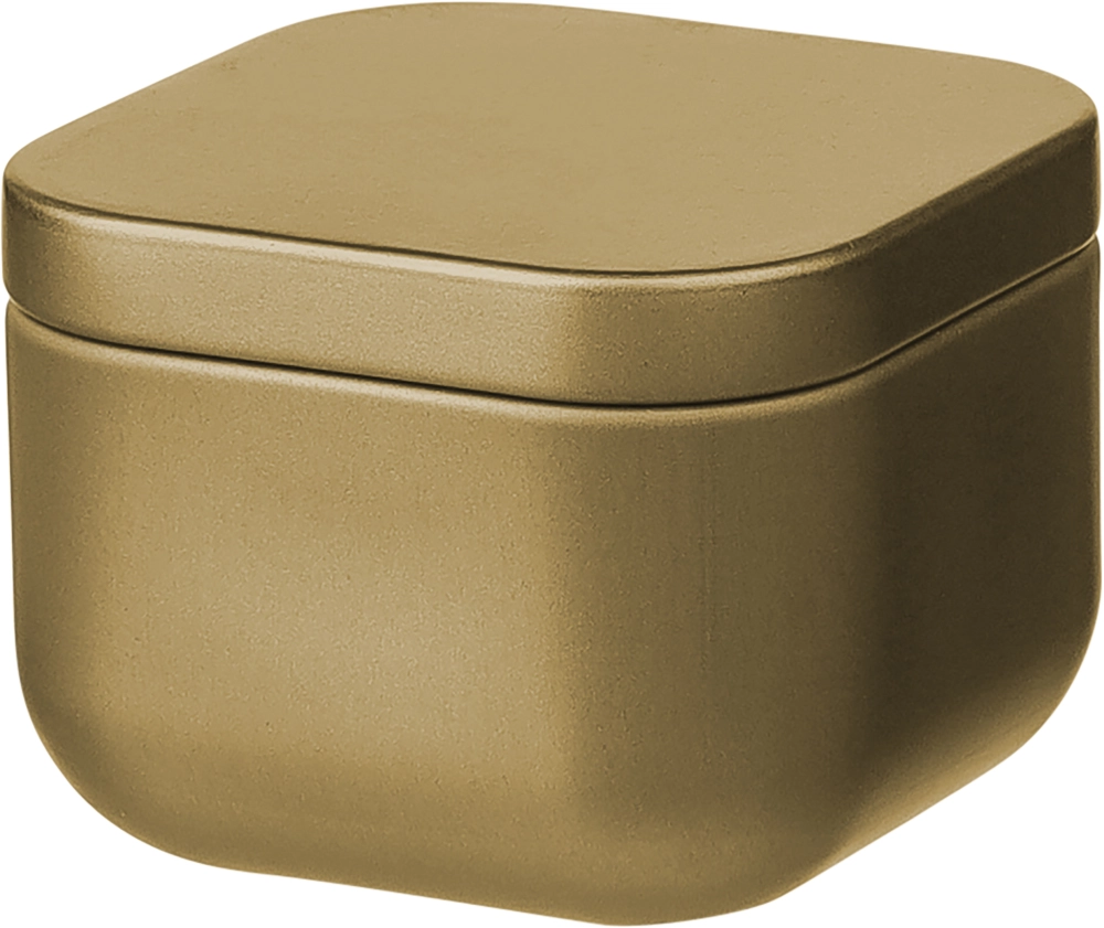 Candle in a tin case