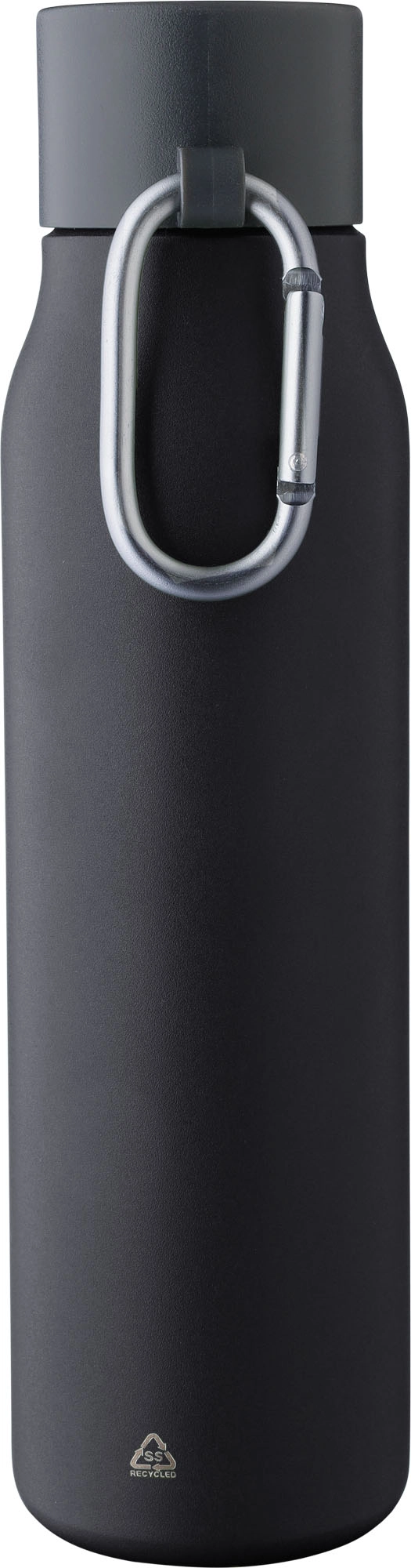 Recycled stainless steel double walled bottle (600 ml)