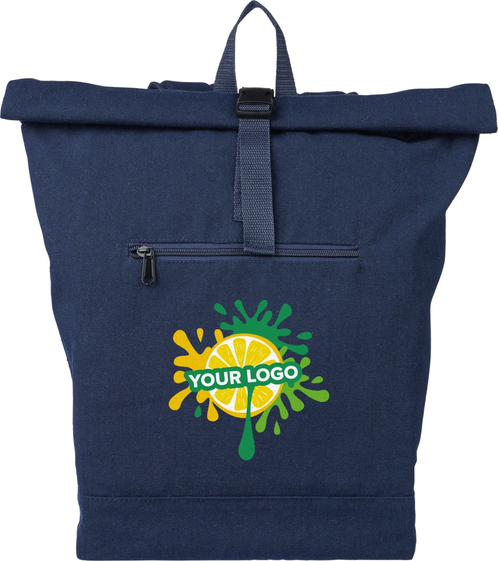 Recycled rolltop backpack (330gsm/9.73oz)