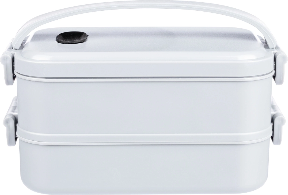 Double layer lunch box