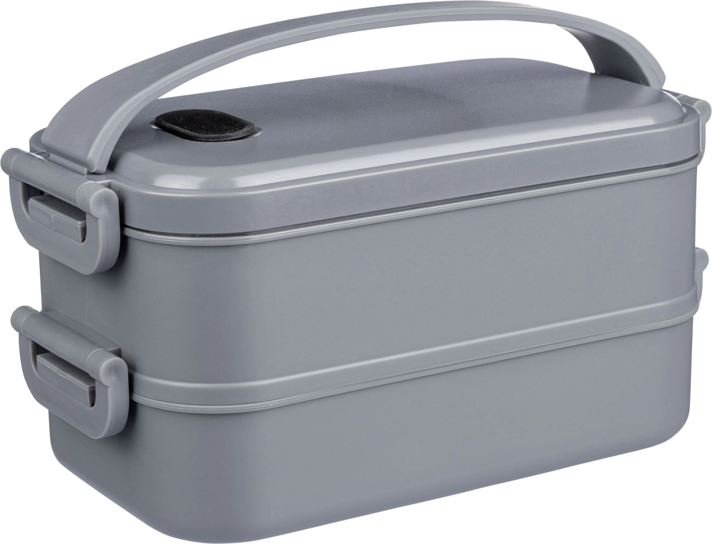 Double layer lunch box